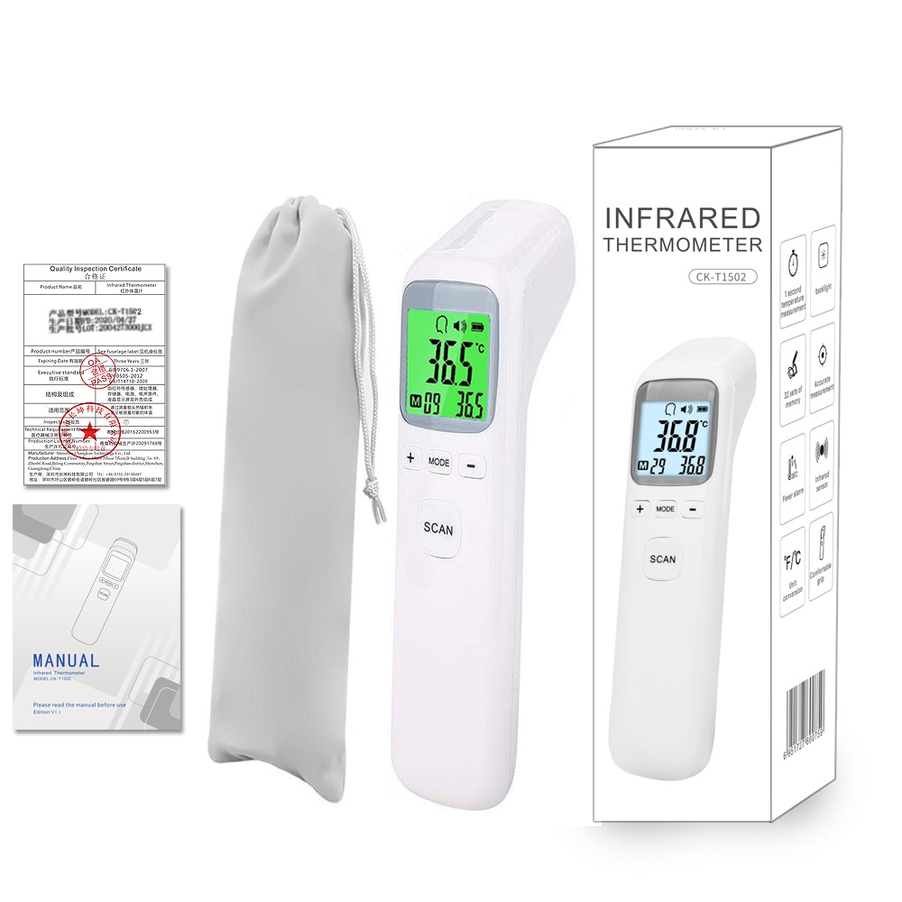 Infrared Thermometer Non-Contact Temperature Measurement Device