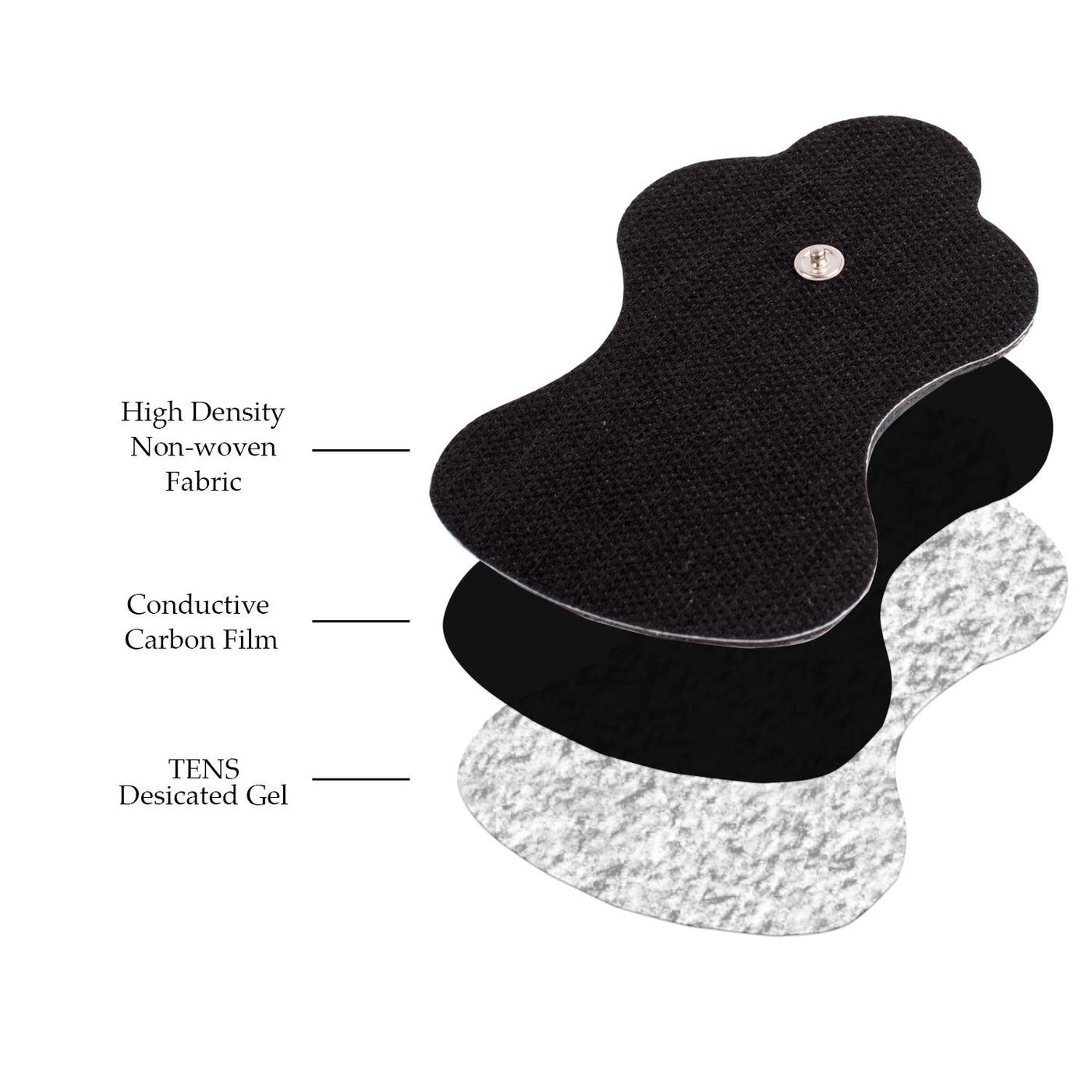 10 Pairs Electrodes for Omron TENS Unit Muscle Stimulator Replacement Pads