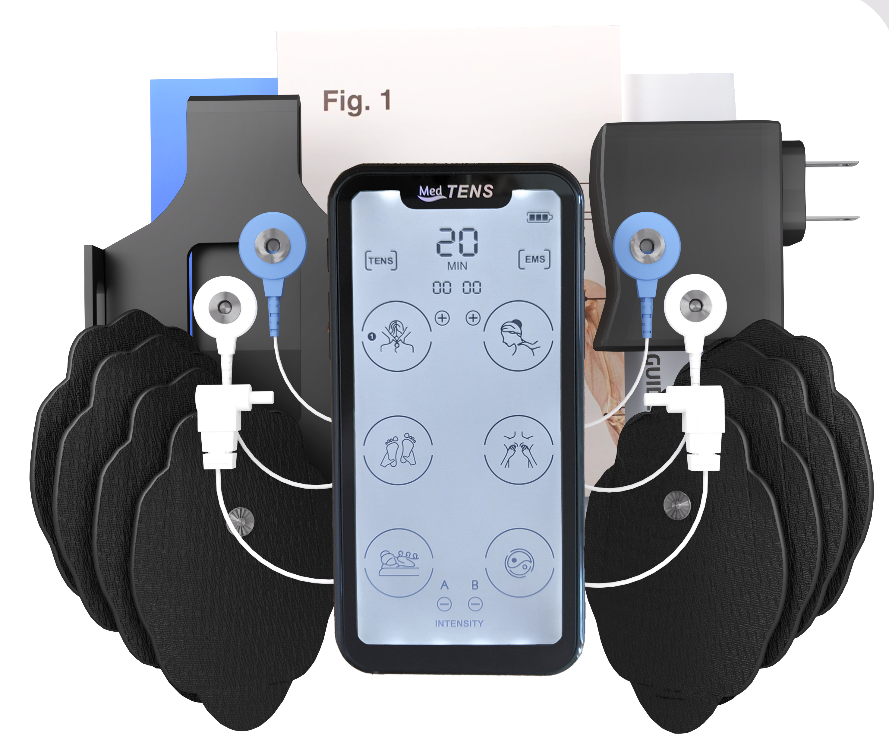 Best Feature-Rich: Medvice Rechargeable TENS Unit Muscle