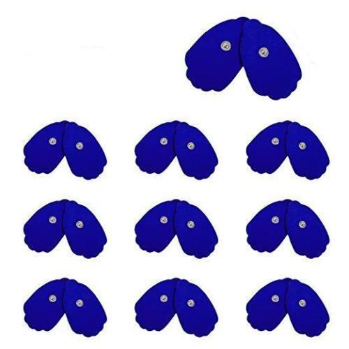 Tens Unit Pads [FDA 510(k) Cleared] Medical Grade Blue Extra Thick Electrodes