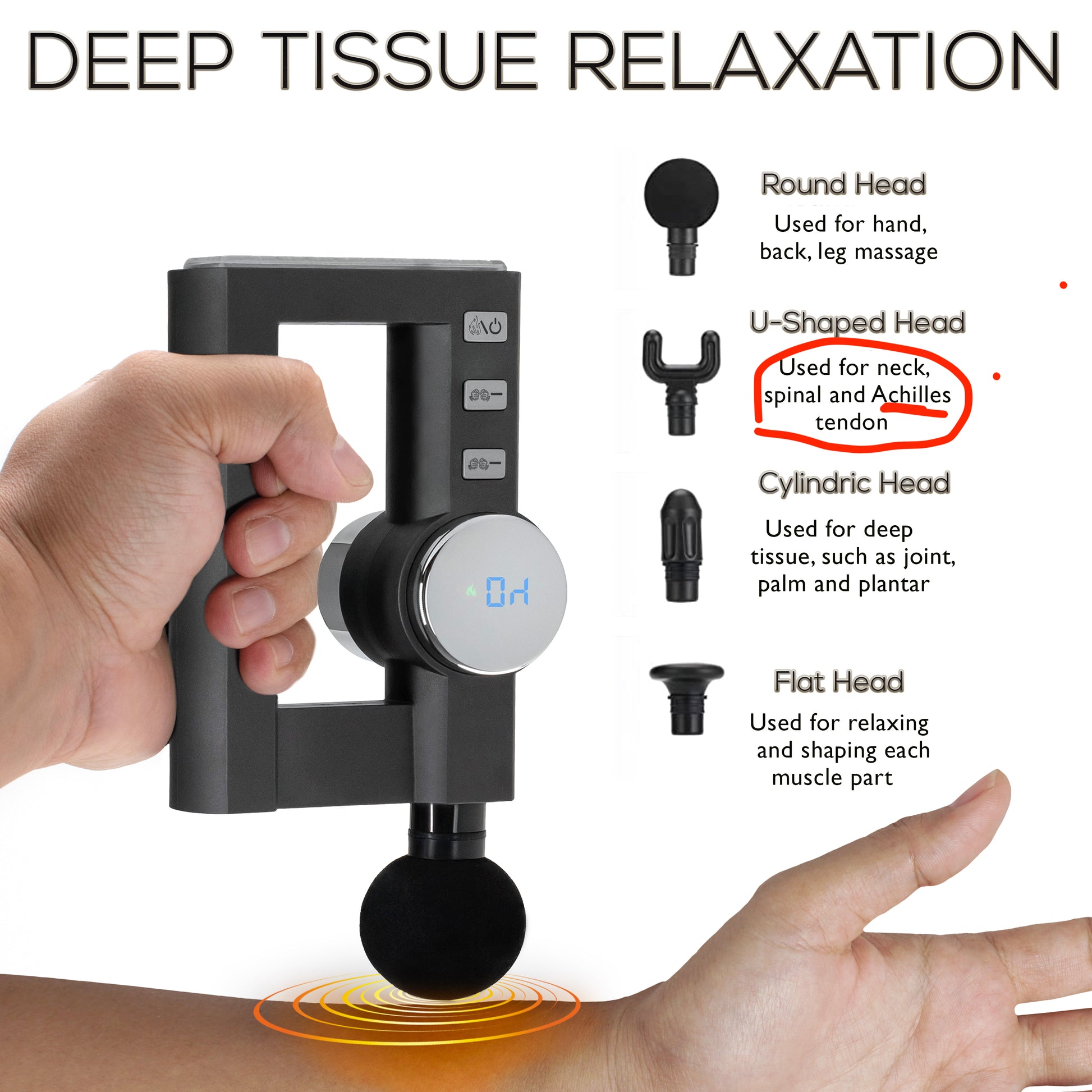 Deep Tissue Percussion Muscle Massager