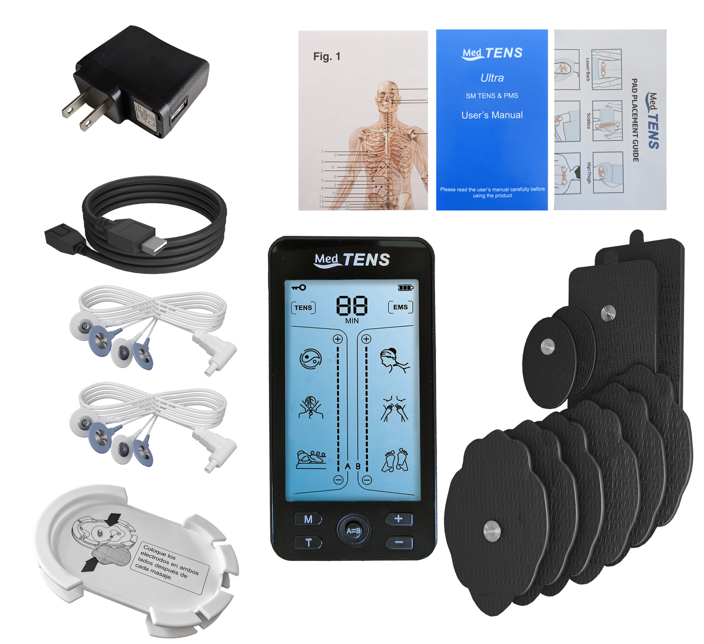 Up To 80% Off on TENS EMS Unit 8 Modes Muscle
